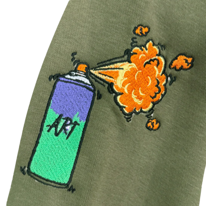 NYC Graffiti Embroidery Hoodie