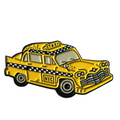 Old School NY Taxi Enamel Pin