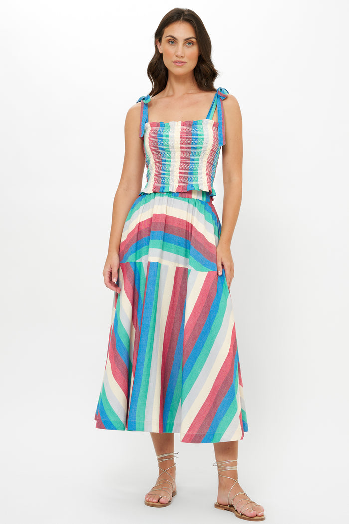Olivia Skirt- Bennett Multi
