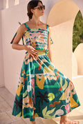 Olivia Skirt- Paradiso Green
