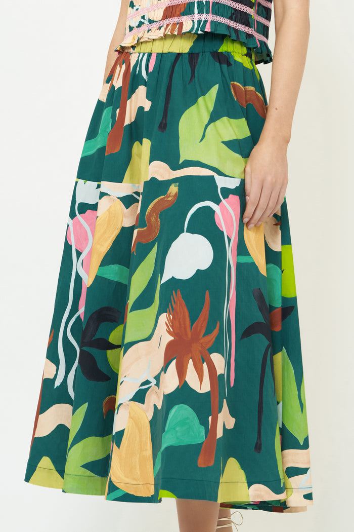 Olivia Skirt- Paradiso Green