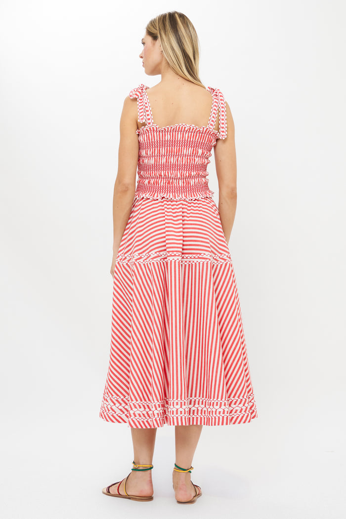 Olivia Skirt- Sconset Red
