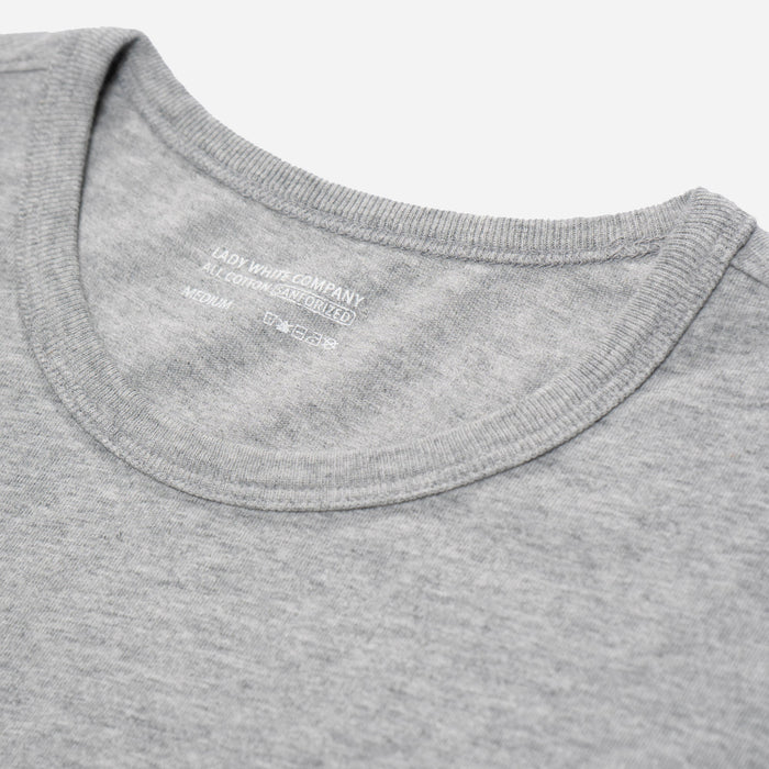 OUR 2 PACK T-SHIRTS - HEATHER GREY