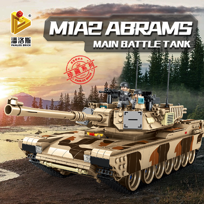 Panlos 632010 M1A2 Abrams Tank Brick
