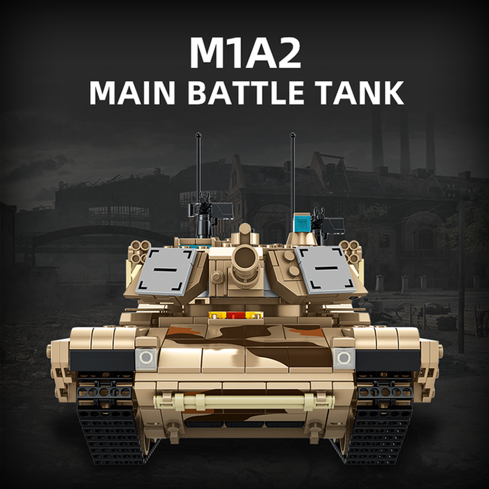 Panlos 632010 M1A2 Abrams Tank Brick