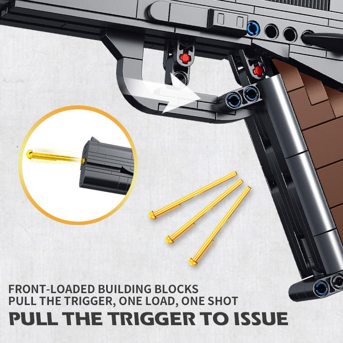 Panlos 670007 M1911 Pistol Gun Brick