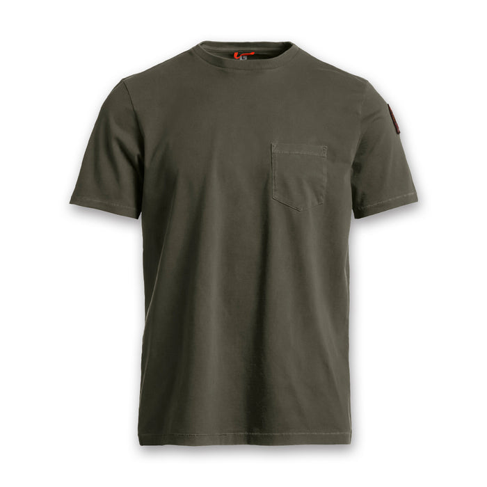Parajumpers - Basic Pocket T-Shirt in Fisherman Green - Nigel Clare