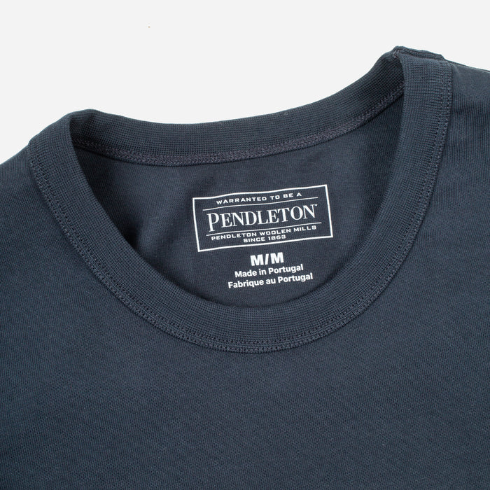 PATCH GRAPHIC T-SHIRT - DARK NAVY