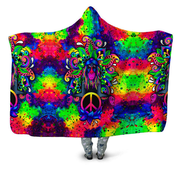 Peace Rafiki Hooded Blanket BrizBazaar Epic Hoodie