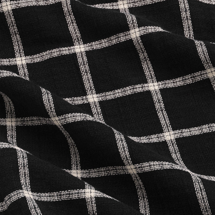 PENNY CHECK SS SHIRT - BLACK