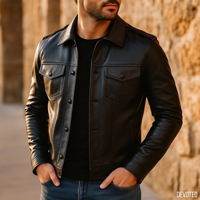 XS / Black / Leather