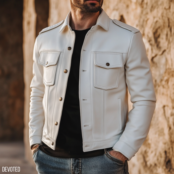 XS / White / Leather