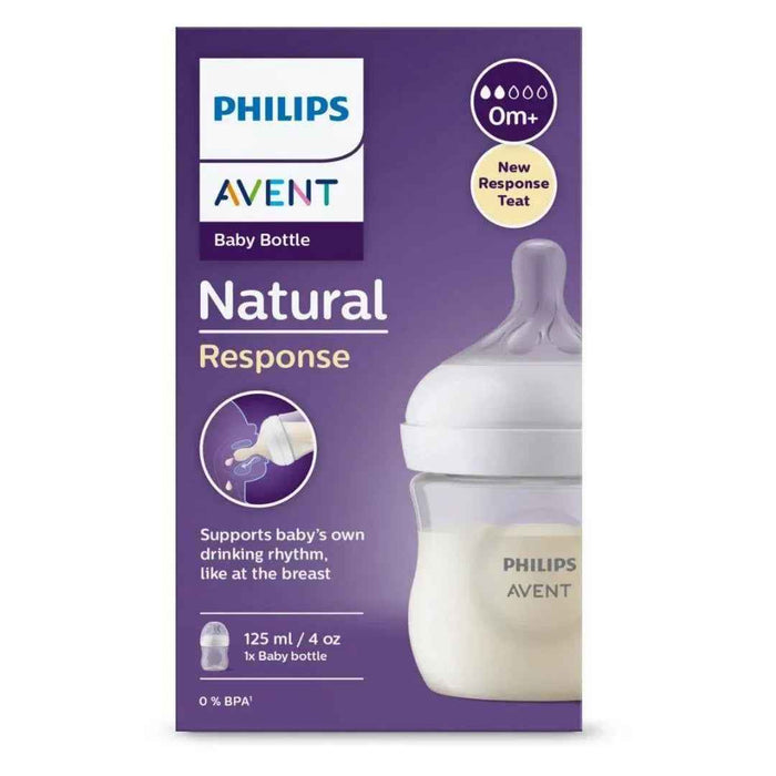 Philips AVENT® Steklenička s cucljem Natural Response 125ml Philips AVENT