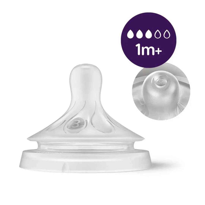 Philips AVENT® Steklena steklenička s cucljem Natural Response 240ml Philips AVENT