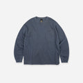 PIGMENT POCKET L/S T-SHIRT - BLUE