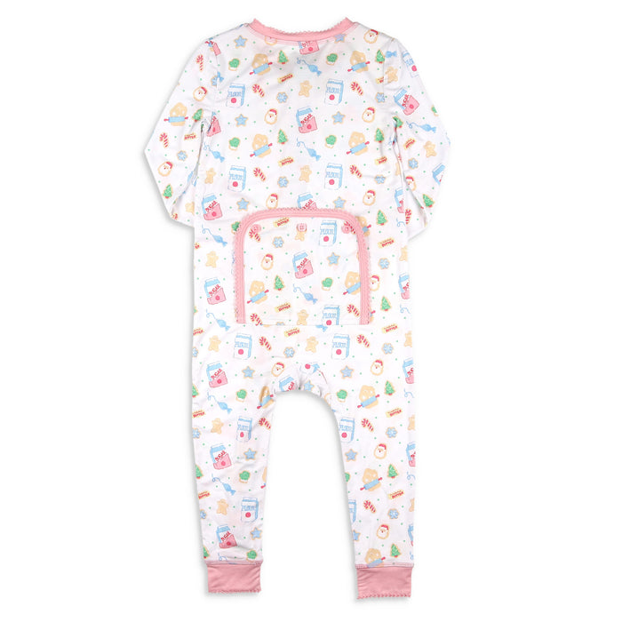 Pink Bamboo Onesie - Cookie Crew