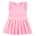 Pink Petal Pleated Dress