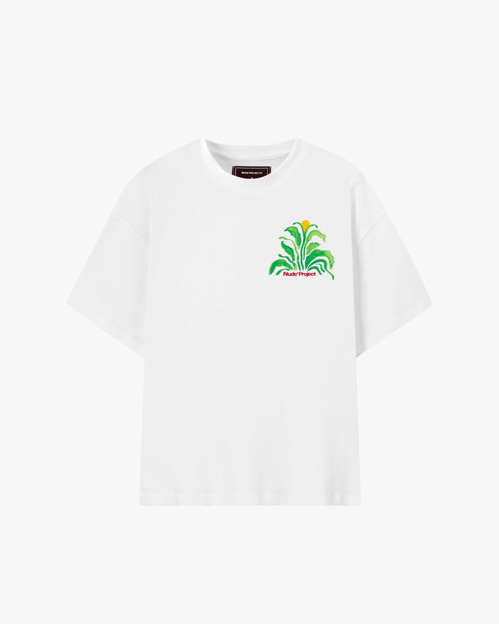 Plant Tee White