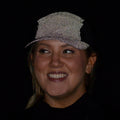 Primo Lid Mesh-Sided Baseball Cap in Reflective Black Roma