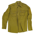 Production Made Mustard Yellow Tactical Shirt - Small - Film Production Used - Field Shirts