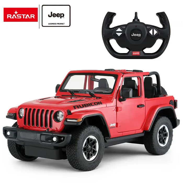 Rastar 1:14 Jeep Wrangler JL Remote Control Car For Kids - Kids On Wheelz