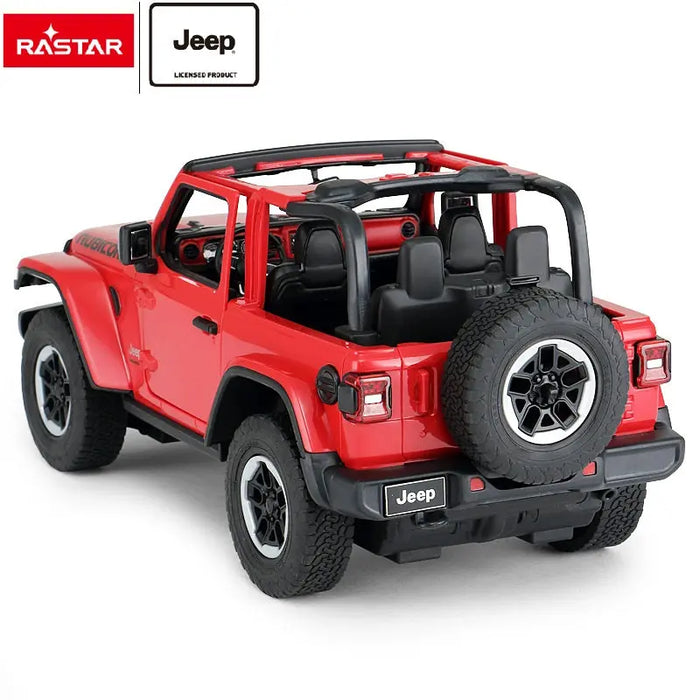 Rastar 1:14 Jeep Wrangler JL Remote Control Car For Kids - Kids On Wheelz
