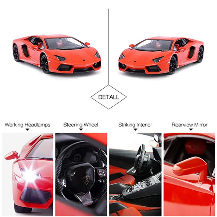 Rastar 1:14 Lamborghini Aventador SVJ Kids On Wheelz