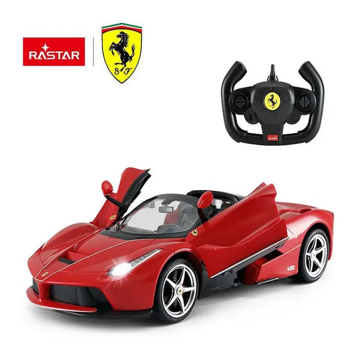 RC Car 1/4 Officially Licensed Scale Ferrari LaFerrari Red - Kids On Wheelz
