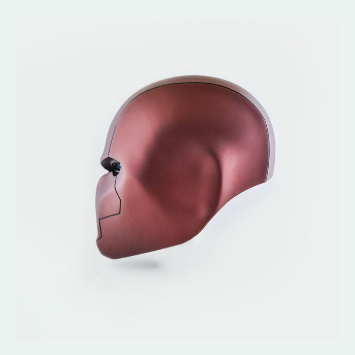 Red Hood Matt Helmet from DC Comics / DC Universe / Cosplay Helmet / Jason Todd Helmet / DC Comics Helmet Cyber Craft