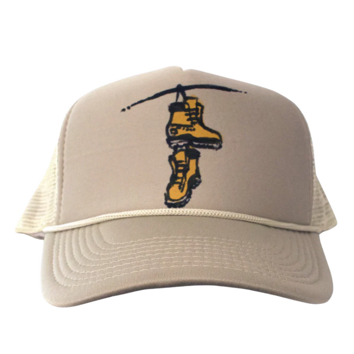 Ride Slow Hand Painted Trucker hat