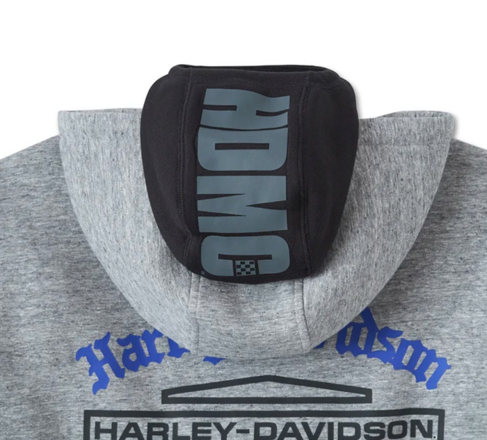 Roaring Balaclava Hoodie - Grey Heather