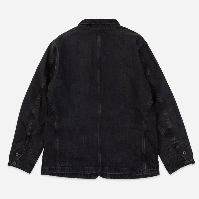 RRL Lynn Canvas Chore Jacket Black