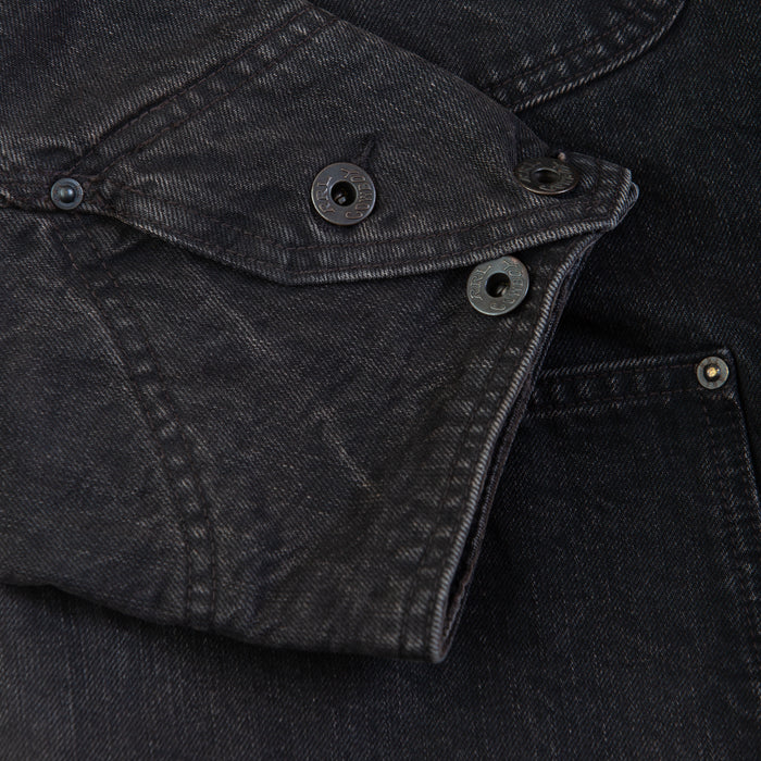 RRL Lynn Canvas Chore Jacket Black