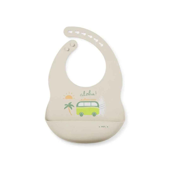 Saro Baby® Silikonski slinček Aloha Saro Baby