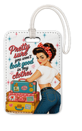 Sassy girl, Luggage Tag, Pretty sure you won't