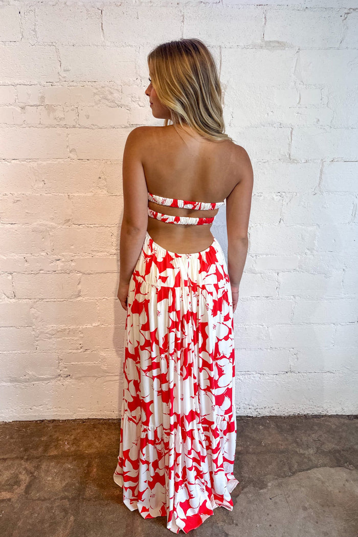 Scarlet Canvas Maxi Dress, Maxi Dress, Adeline Boutique, Dallas Boutique, Vacation Styles, Summer Styles, Dresses