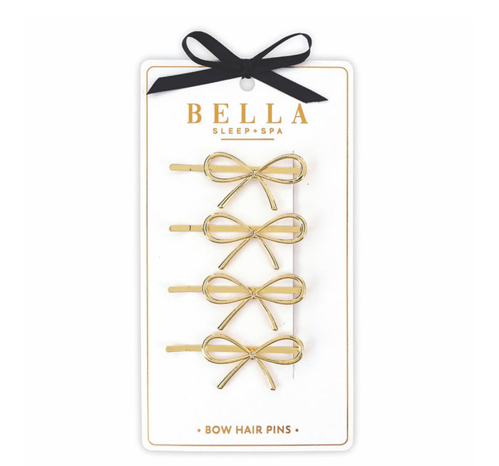 Set of 4 Bow Hairpins