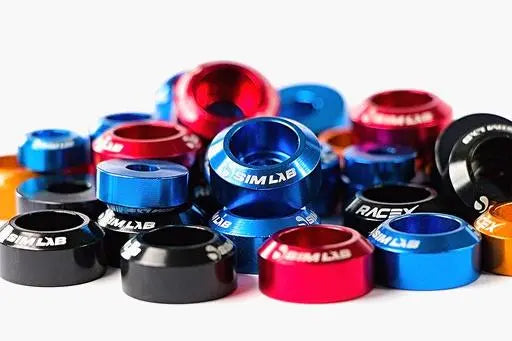 Sim-Lab Cap Washers (6x) – Sim Racing Cockpit Accessory - Sim Race Webshop B.V.
