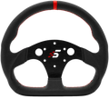 Simagic P-325D steering wheel rim (K), 325mm - leather - Sim Race Webshop B.V.