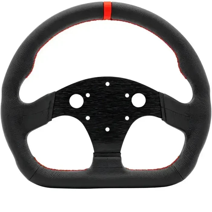 Simagic P-325D steering wheel rim (K), 325mm - leather - Sim Race Webshop B.V.