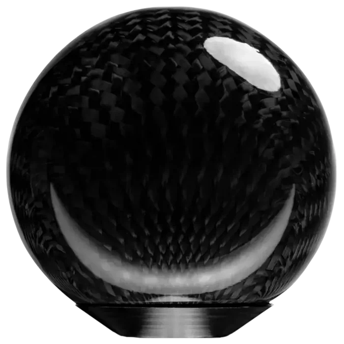 Simagic round shifter knob - carbon fibre, black - Sim Race Webshop B.V.