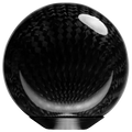 Simagic round shifter knob - carbon fibre, black - Sim Race Webshop B.V.