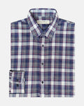 Simon Cotton Button Down Check Shirt