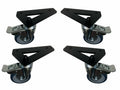SimXPro 4x Feet Brackets - 75 mm Wheels - Sim Race Webshop B.V.