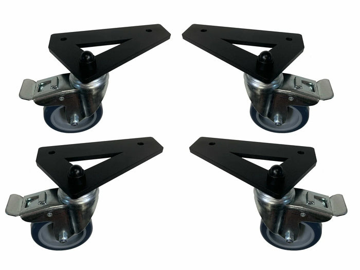 SimXPro 4x Feet Brackets - 75 mm Wheels - Sim Race Webshop B.V.
