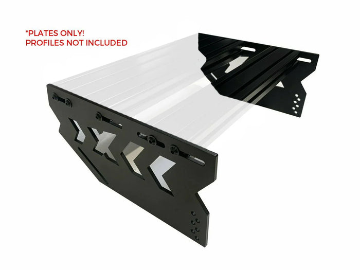 SimXPro Extended Profile Pedal Deck Mounting Plates - Sim Race Webshop B.V.