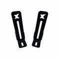 SimXPro Speaker - Button box mount 2x - black - Sim Race Webshop B.V.