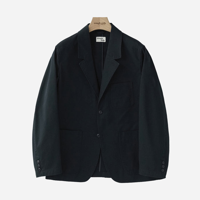 SLOB TWILL SPORTS JACKET - DARK NAVY