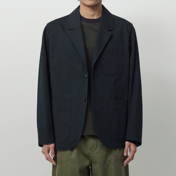 SLOB TWILL SPORTS JACKET - DARK NAVY