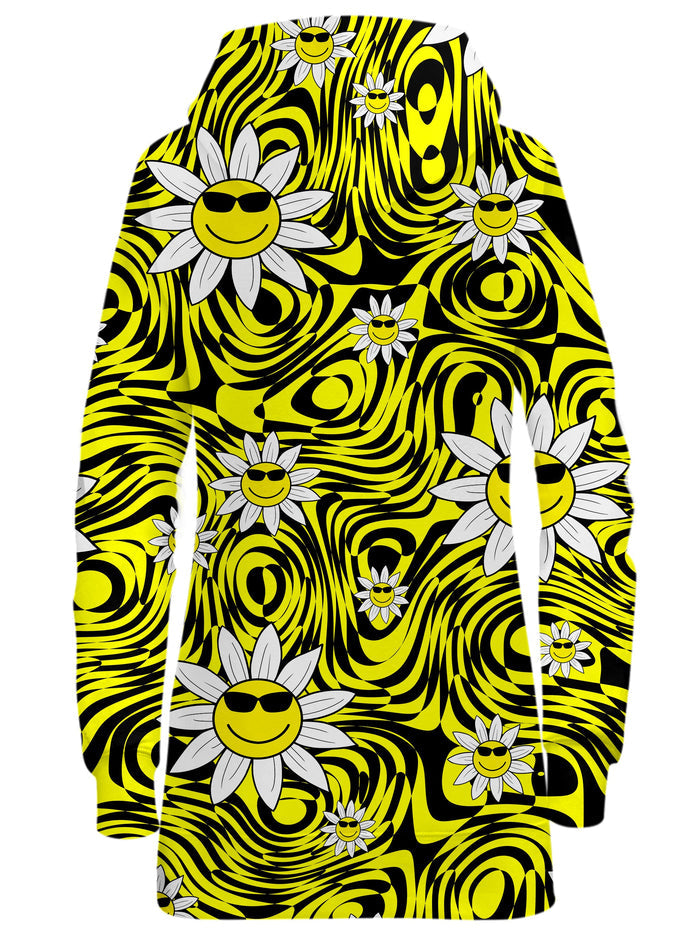 Smiling Daisies Hoodie Dress Sartoris Art Epic Hoodie
